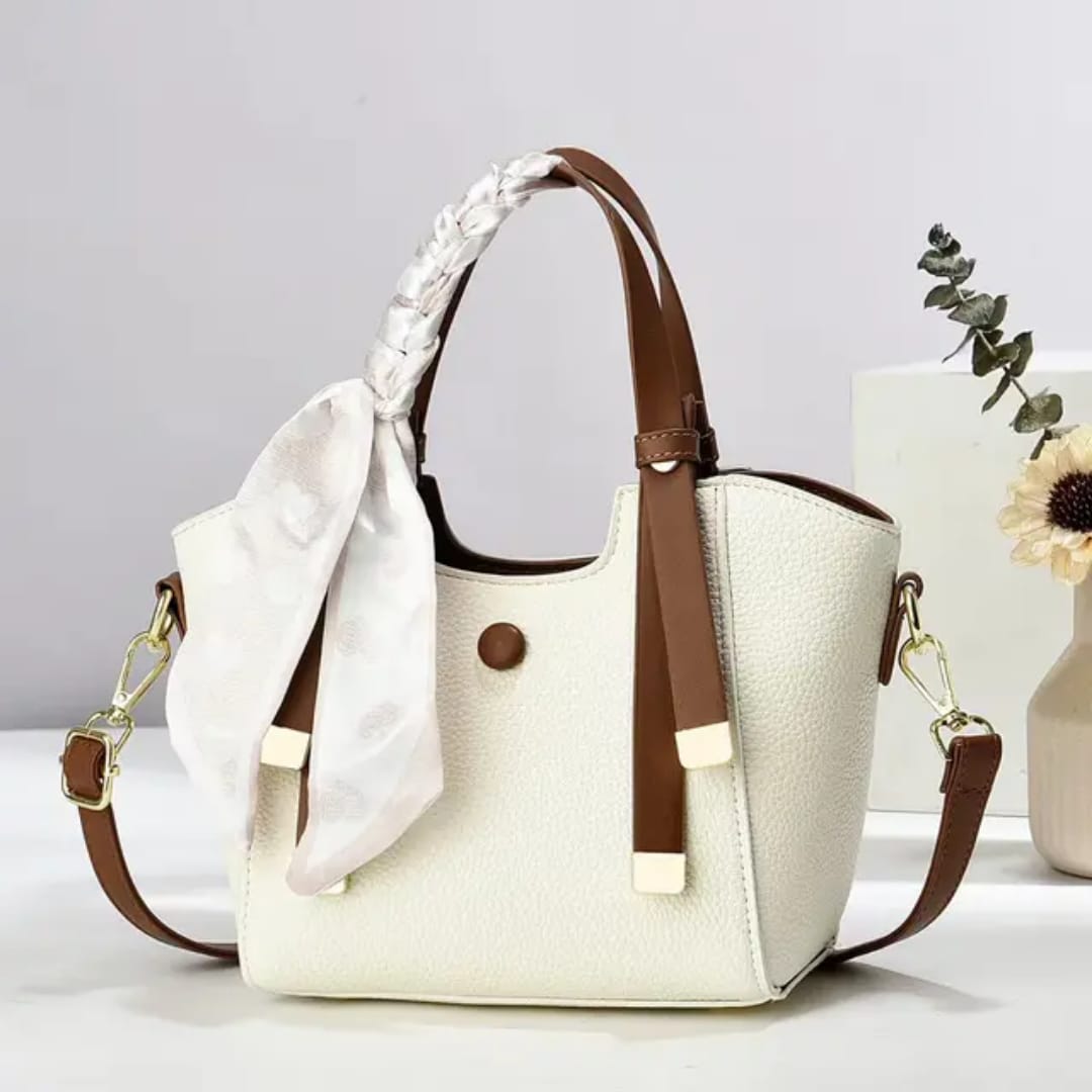 Classy Wardrobe Premium PU Leather Handbag – Elegant Shoulder &amp; Office Tote