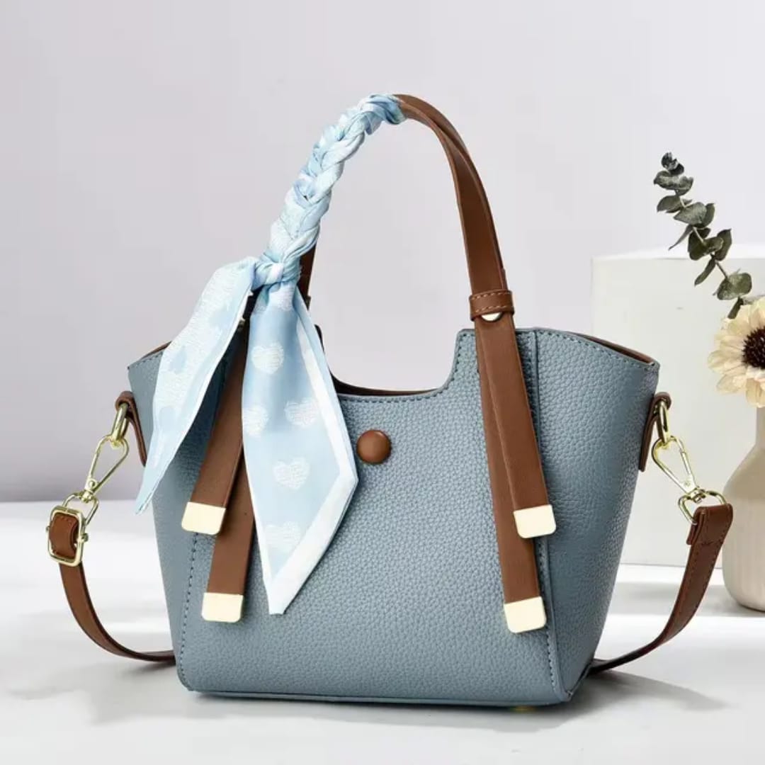 Classy Wardrobe Premium PU Leather Handbag – Elegant Shoulder &amp; Office Tote