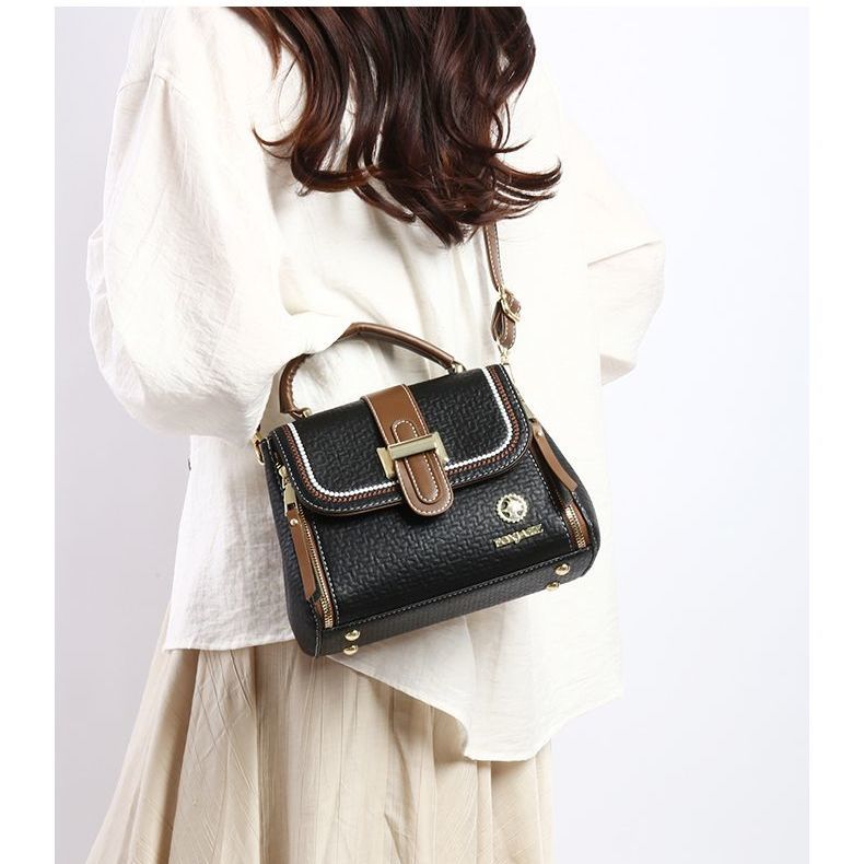 Classy Wardrobe Imported PU Leather Sling Bag for Women – Premium Office &amp; Daily Use Handbag