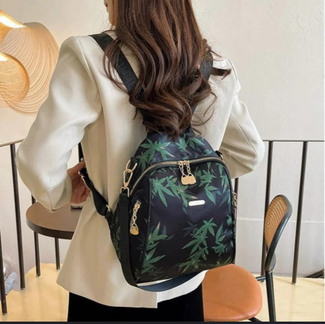 Classy Wardrobe Premium Black PU Leather Backpack – Stylish &amp; Spacious Design for Office, College &amp; Daily Use