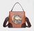Classy Wardrobe PU Leather Sling Bag with Artistic Elephant Design – Elegant Handbag for Women