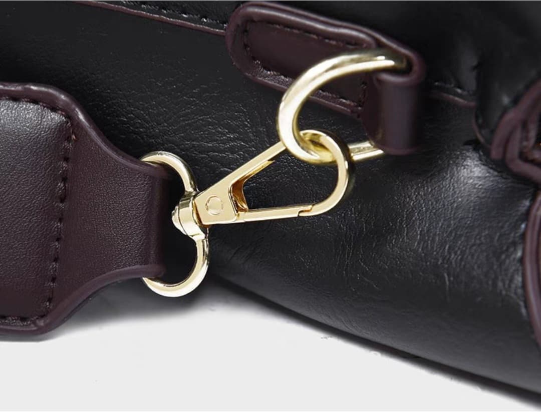 Classy Wardrobe PU Leather Sling Bag with Artistic Elephant Design – Elegant Handbag for Women