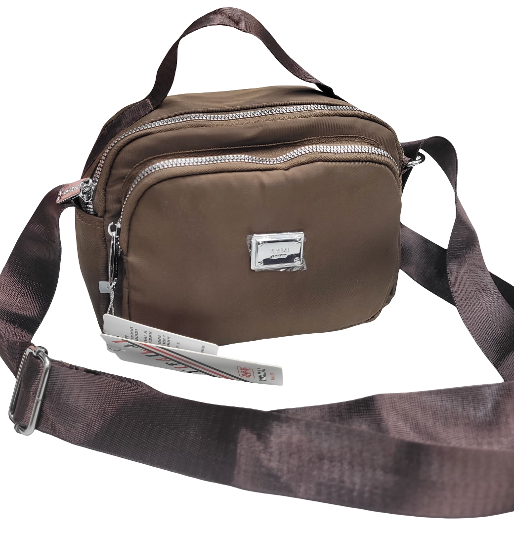 Classy Wardrobe Imported Satin/Nylon Sling Bag – Compact &amp; Stylish Everyday Use