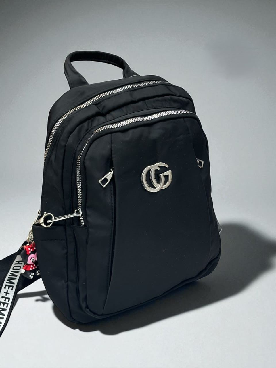 Classy Wardrobe Imported Black Backpack – Multi-Pocket Satin Finish | Office, Market &amp; Daily Use